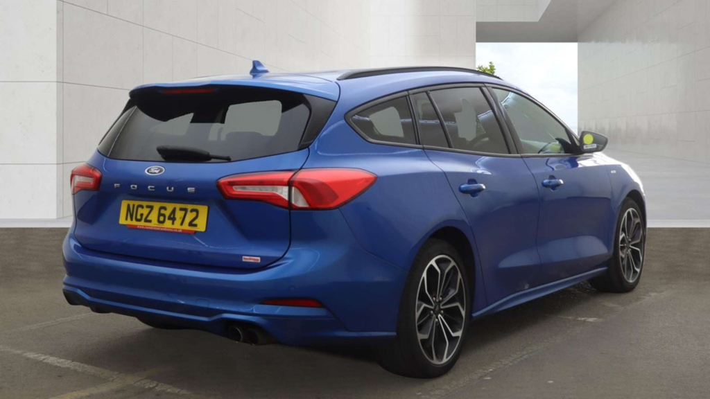 Ford Focus St-line X NGZ6472 Blue #4