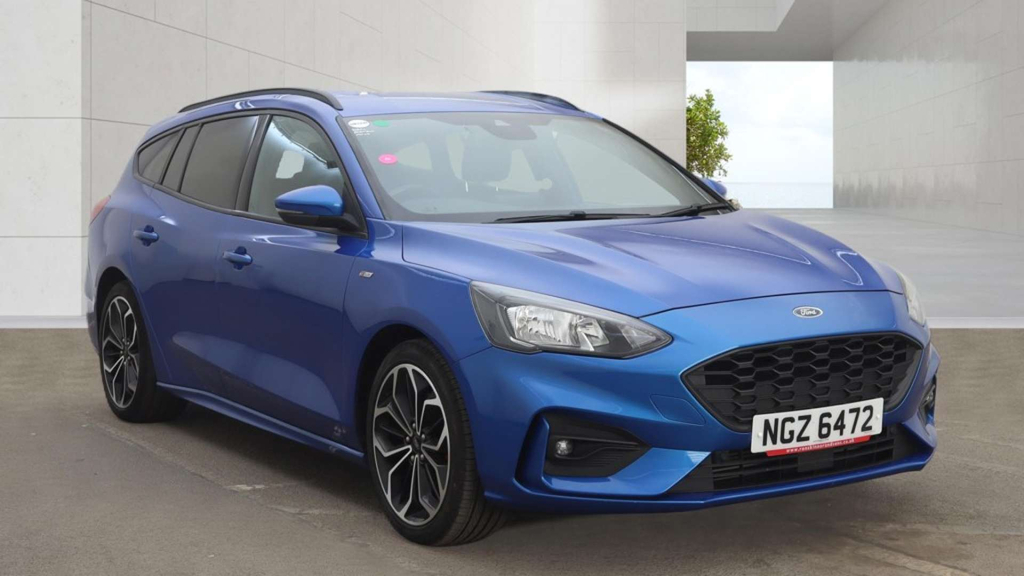 Ford Focus St-line X Blue