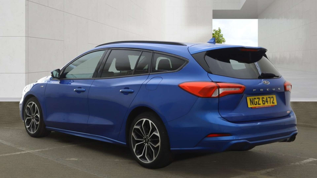 Ford Focus St-line X NGZ6472 Blue #3