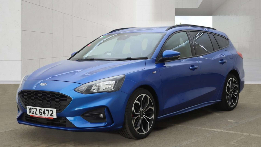 Ford Focus St-line X NGZ6472 Blue #2