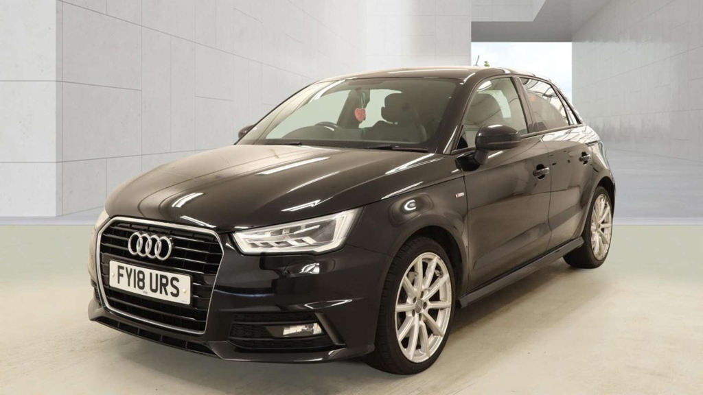 Audi A1 Sportback Tfsi S Line Nav Black #2