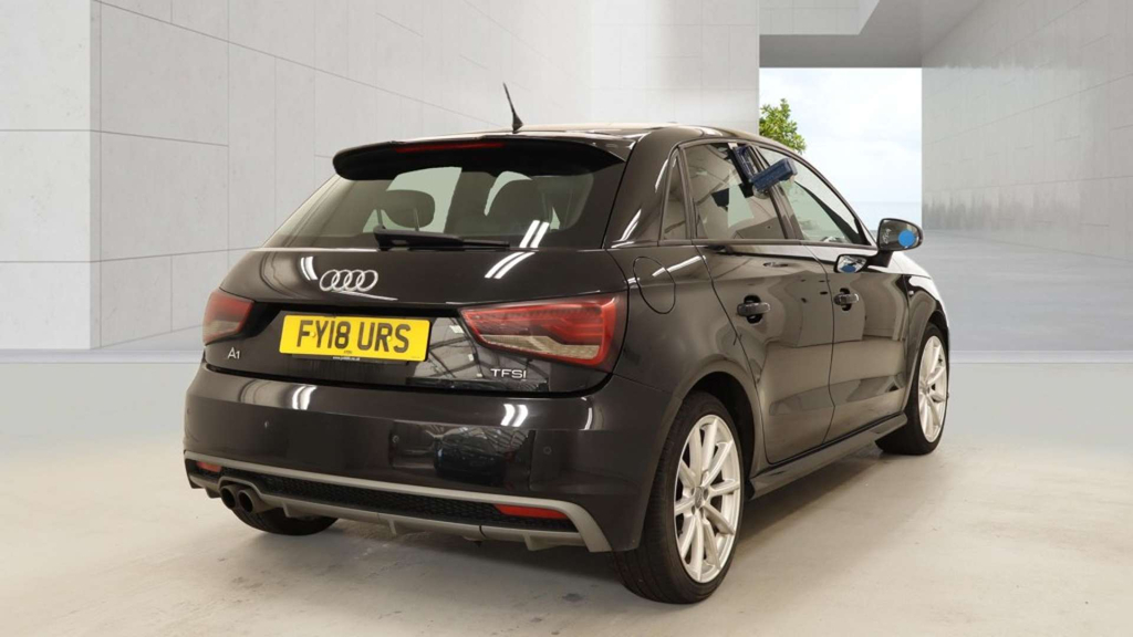 Audi A1 Sportback Tfsi S Line Nav Black #4