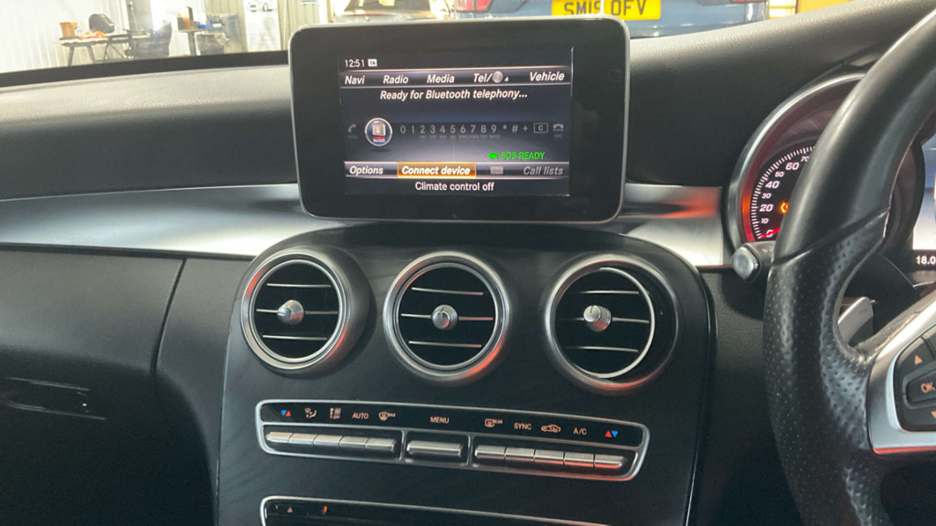 Mercedes-Benz C Class C250d Amg Line Black #9