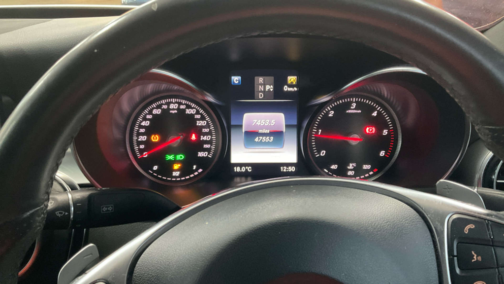 Mercedes-Benz C Class C250d Amg Line Black #8