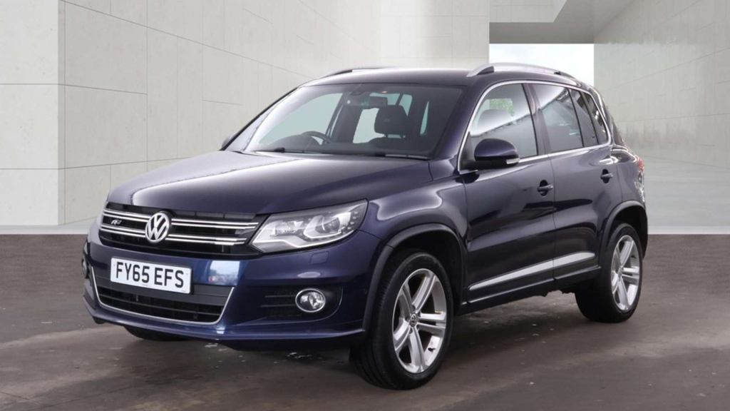 Volkswagen Tiguan R-line Tdi Bluemotion Technology 4Motion 4Wd Blue #2