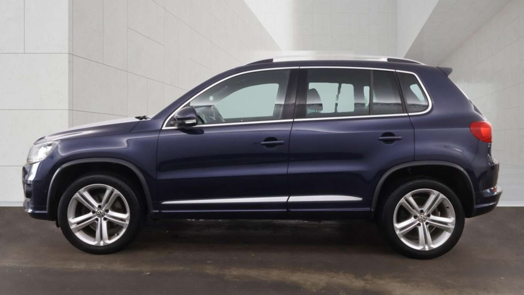 Volkswagen Tiguan R-line Tdi Bluemotion Technology 4Motion 4Wd Blue #6