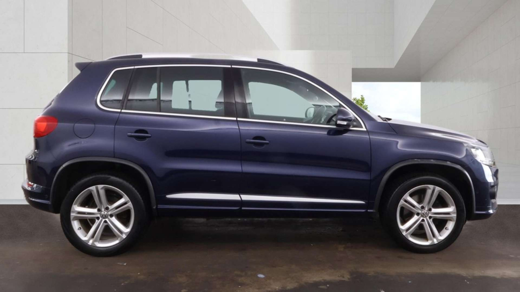 Volkswagen Tiguan R-line Tdi Bluemotion Technology 4Motion 4Wd Blue #5