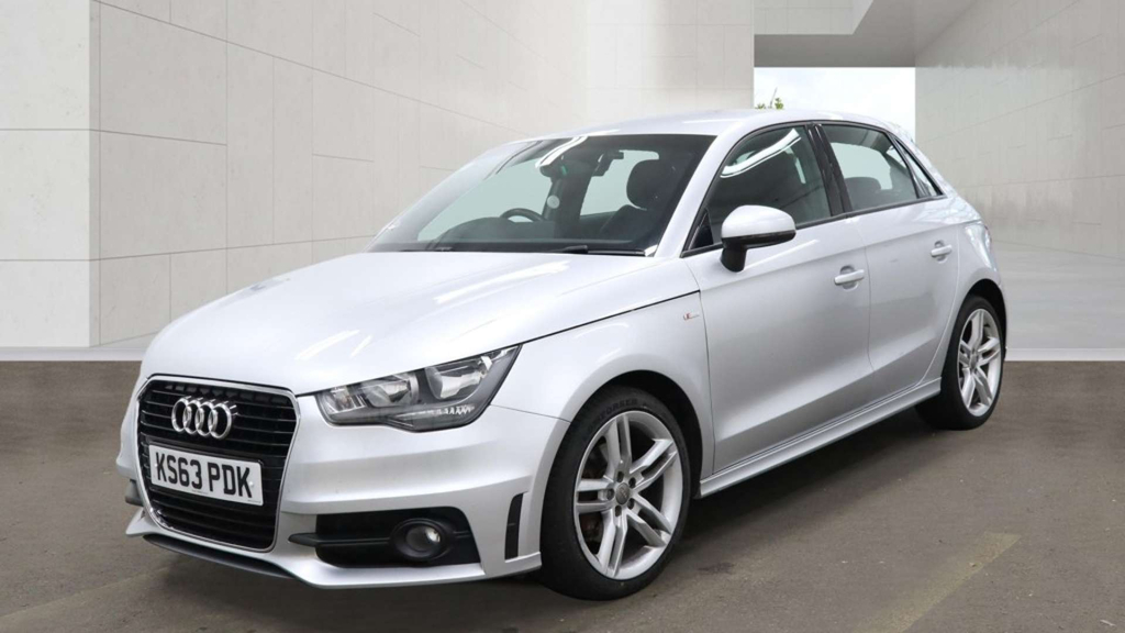 Audi A1 Sportback Tfsi S Line Silver #2
