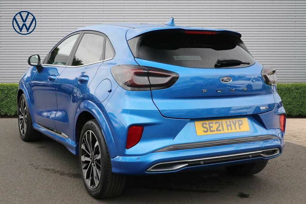 Ford Puma 1.0 Ecoboost Hybrid Mhev 155 St-line Vignale Blue #3