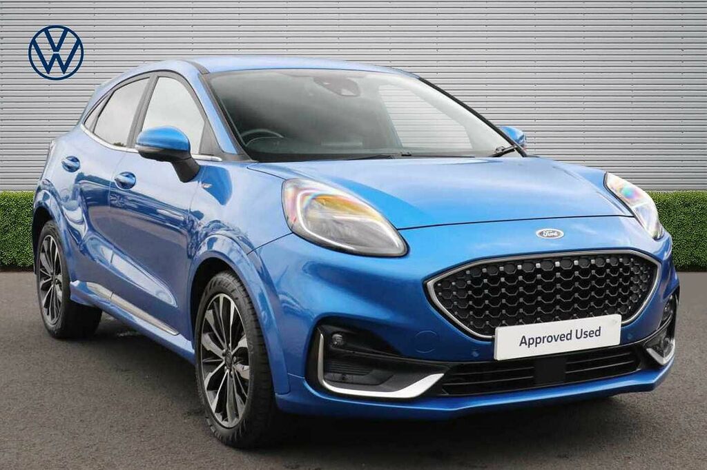 Ford Puma 1.0 Ecoboost Hybrid Mhev 155 St-line Vignale Blue