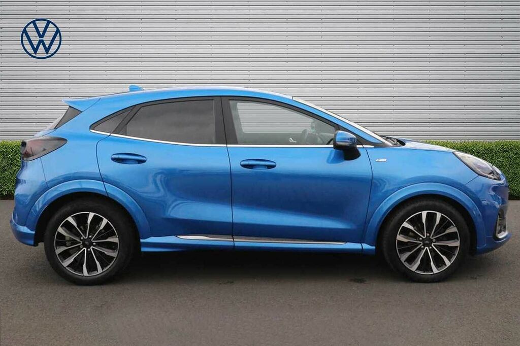 Ford Puma 1.0 Ecoboost Hybrid Mhev 155 St-line Vignale Blue #4