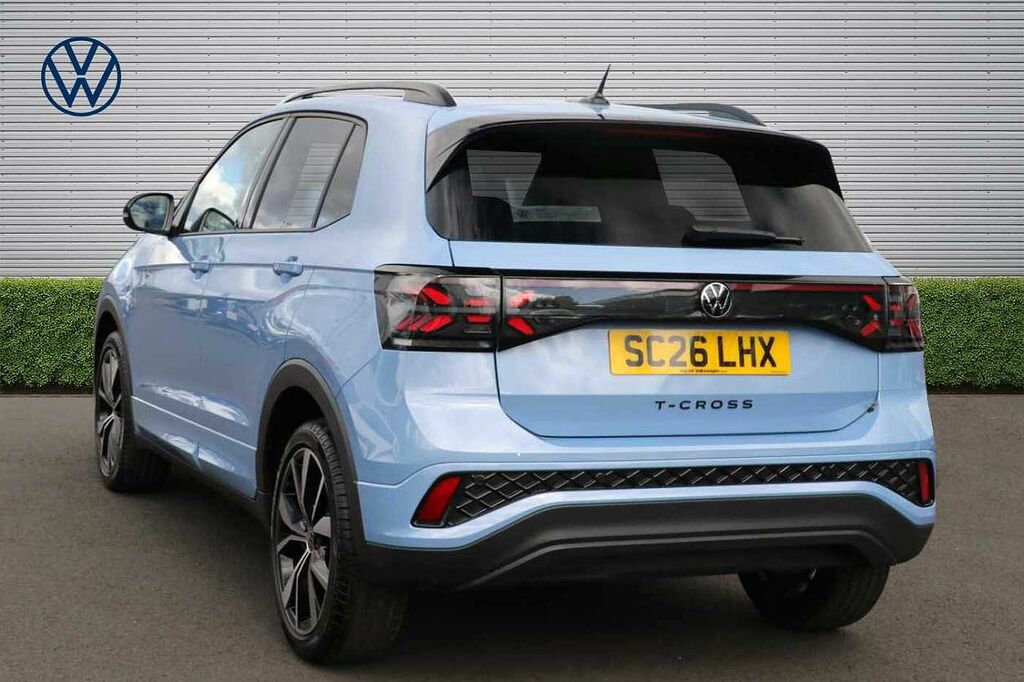 Volkswagen T-Cross 1.0 Tsi Black Edition Dsg Blue #3