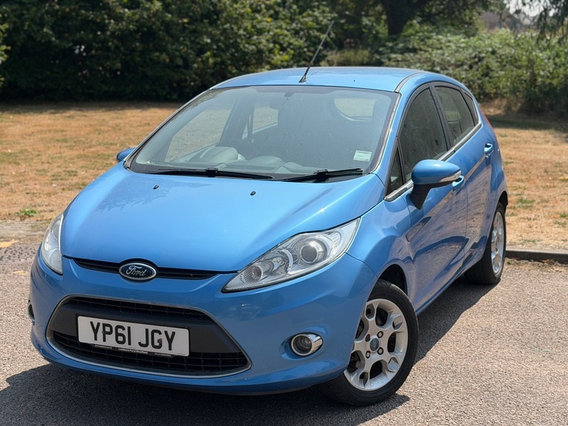 Ford Fiesta 1.4 Zetec Hatchback YP61JGY Blue #4