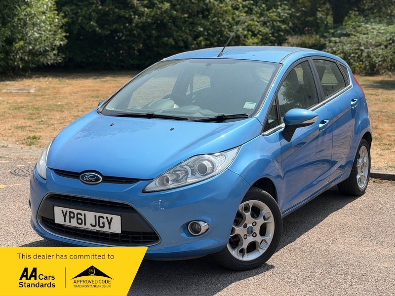 Ford Fiesta 1.4 Zetec Hatchback YP61JGY Blue #3