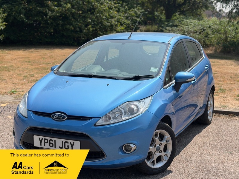 Ford Fiesta 1.4 Zetec Hatchback YP61JGY Blue #5