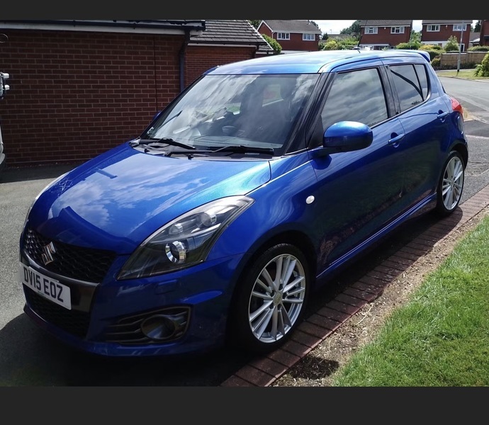 Suzuki Swift 1.6 Sport Hatchback Blue #3