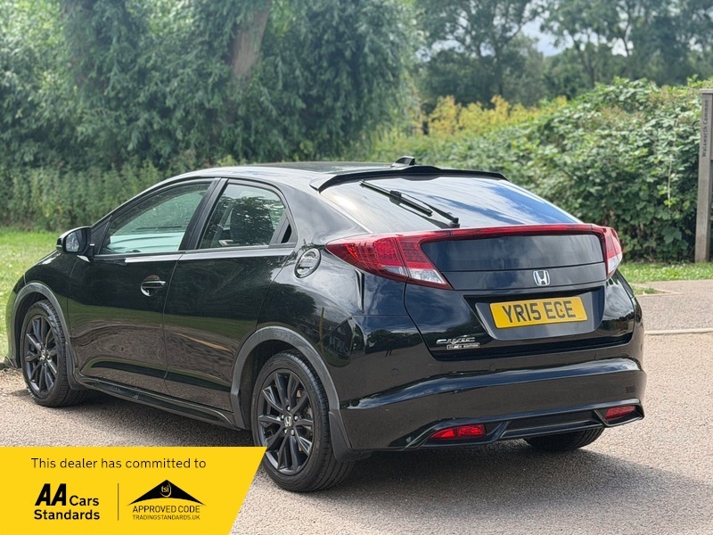 Honda Civic Estate 1.6 I-dtec Black Edition Tourer Euro 5 Ss Black #25