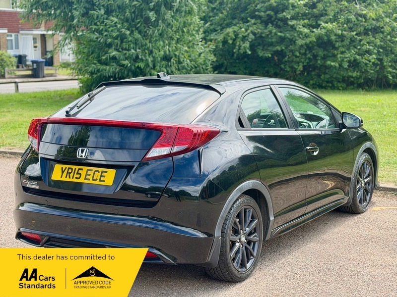Honda Civic Estate 1.6 I-dtec Black Edition Tourer Euro 5 Ss Black #26