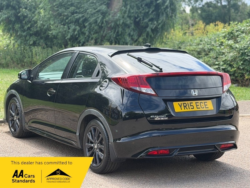 Honda Civic Estate 1.6 I-dtec Black Edition Tourer Euro 5 Ss Black #24