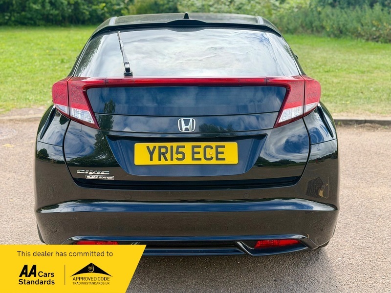 Honda Civic Estate 1.6 I-dtec Black Edition Tourer Euro 5 Ss Black #23