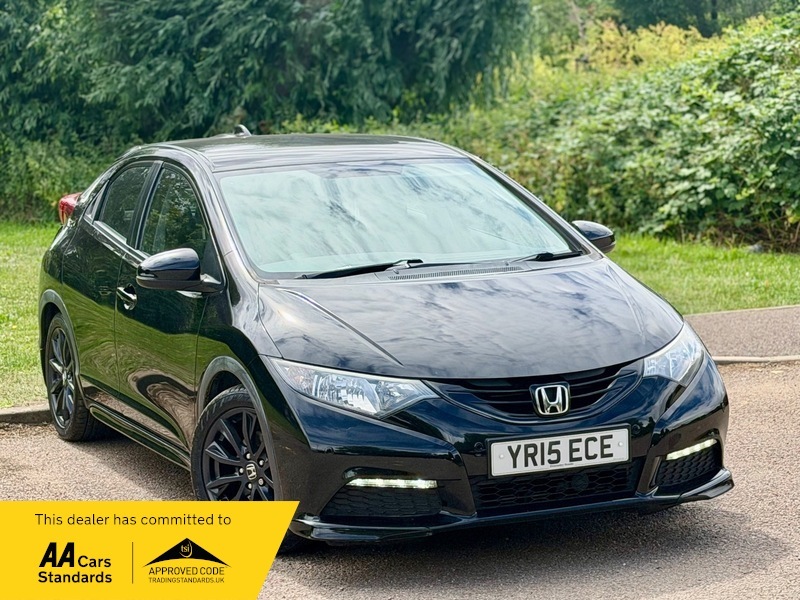 Honda Civic Estate 1.6 I-dtec Black Edition Tourer Euro 5 Ss Black #9
