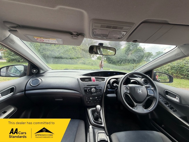 Honda Civic Estate 1.6 I-dtec Black Edition Tourer Euro 5 Ss Black #30