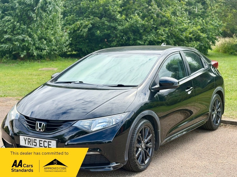 Honda Civic Estate 1.6 I-dtec Black Edition Tourer Euro 5 Ss Black #15