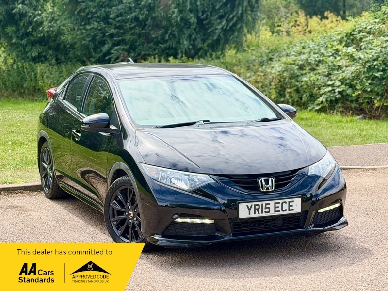 Honda Civic Estate 1.6 I-dtec Black Edition Tourer Euro 5 Ss Black #10