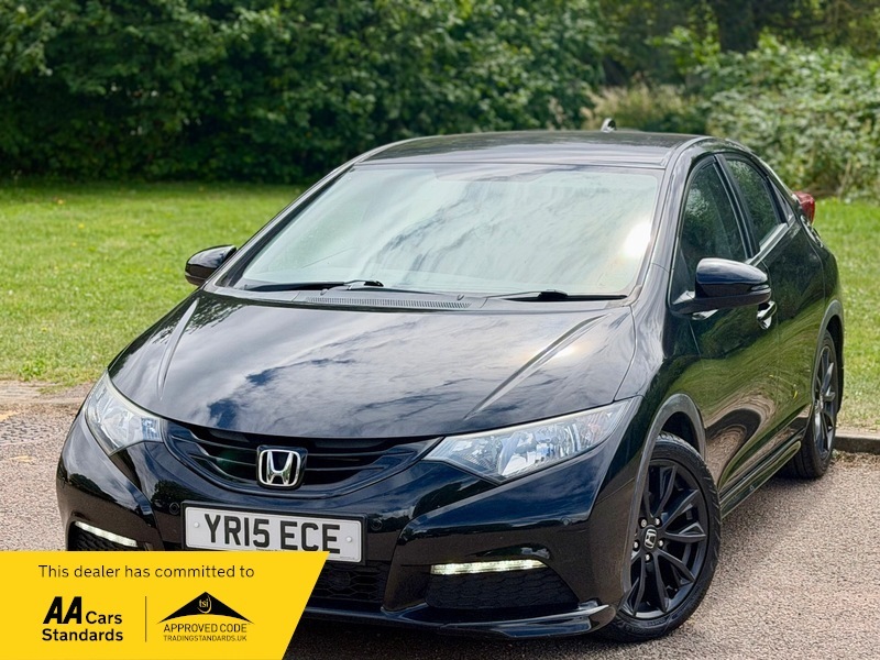 Honda Civic 1.8 I-vtec S Hatchback Black #4