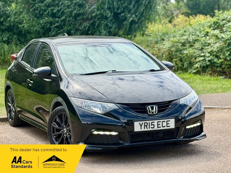 Honda Civic Estate 1.6 I-dtec Black Edition Tourer Euro 5 Ss Black #14
