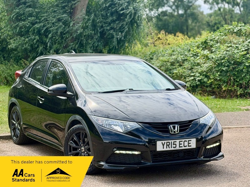 Honda Civic Estate 1.6 I-dtec Black Edition Tourer Euro 5 Ss Black #12
