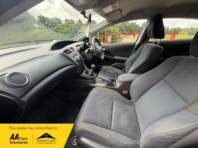 Honda Civic Estate 1.6 I-dtec Black Edition Tourer Euro 5 Ss Black #34