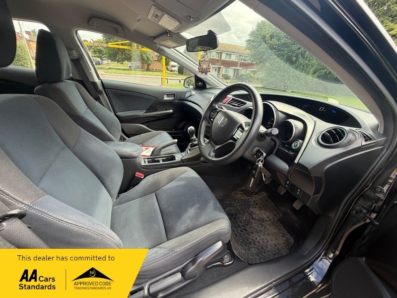 Honda Civic Estate 1.6 I-dtec Black Edition Tourer Euro 5 Ss Black #33