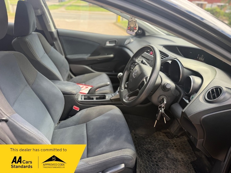 Honda Civic Estate 1.6 I-dtec Black Edition Tourer Euro 5 Ss Black #38