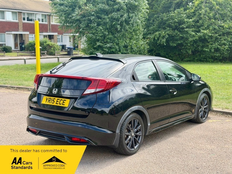 Honda Civic Estate 1.6 I-dtec Black Edition Tourer Euro 5 Ss Black #21
