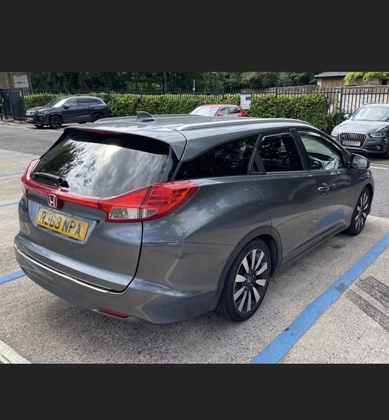 Honda Civic 1.8 I-vtec Sr Tourer Grey #3