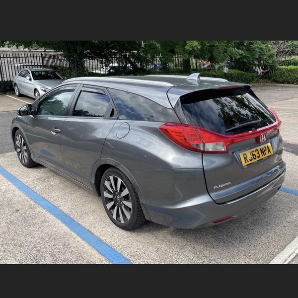 Honda Civic 1.8 I-vtec Sr Tourer Grey #4