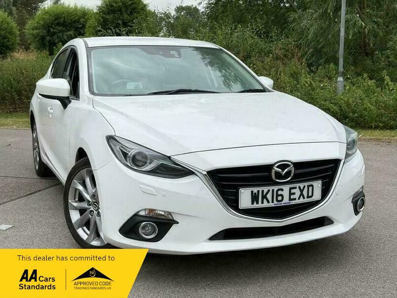 Mazda 3 2.0 Skyactiv-g Sport Nav WK16EXD White #2