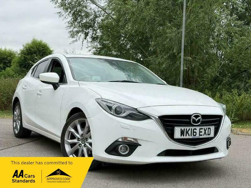 Mazda 3 2.0 Skyactiv-g Sport Nav WK16EXD White #3