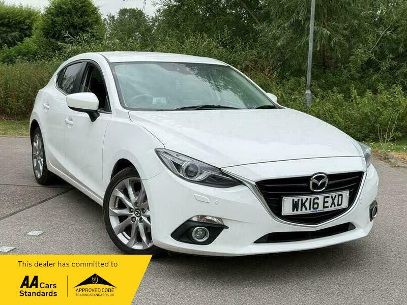 Mazda 3 2.0 Skyactiv-g Sport Nav WK16EXD White #4