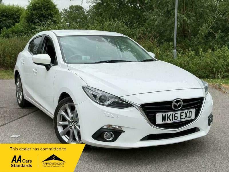 Mazda 3 2.0 Skyactiv-g Sport Nav WK16EXD White #5