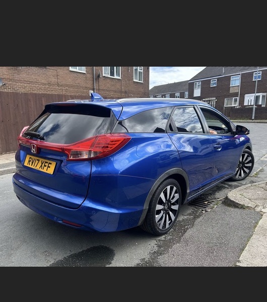 Honda Civic 1.8 I-vtec Sr Tourer Blue #2