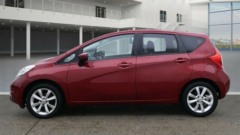 Nissan Note 1.2 Dig-s Acenta Premium Red #4