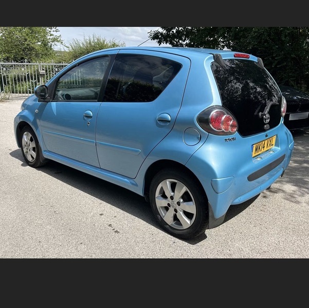 Toyota Aygo 1.0 Vvt-i Move Hatchback Blue #4