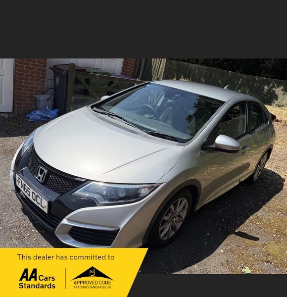 Honda Civic 1.4 I-vtec S Hatchback Silver #2