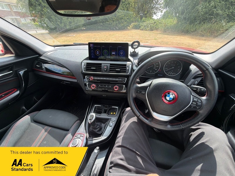 BMW 1 Series 116D Ed Plus Red #39