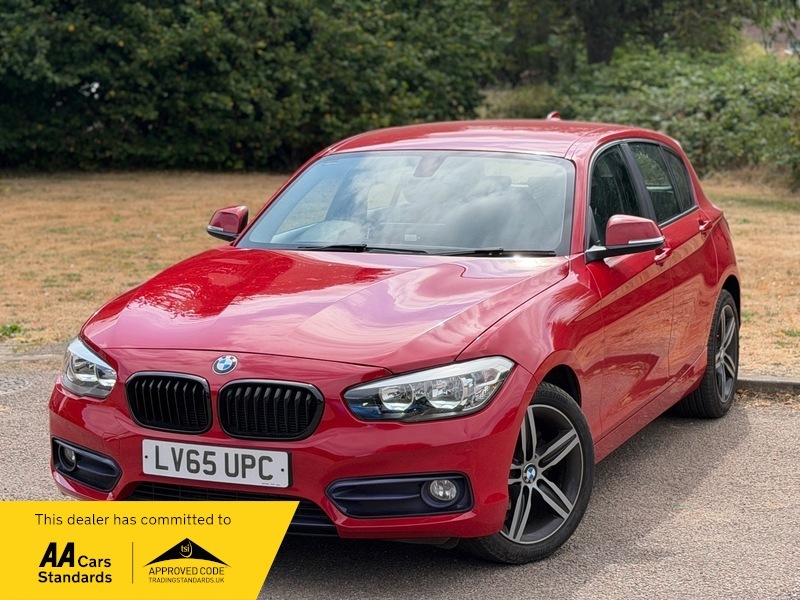 BMW 1 Series 116D Ed Plus Red #8