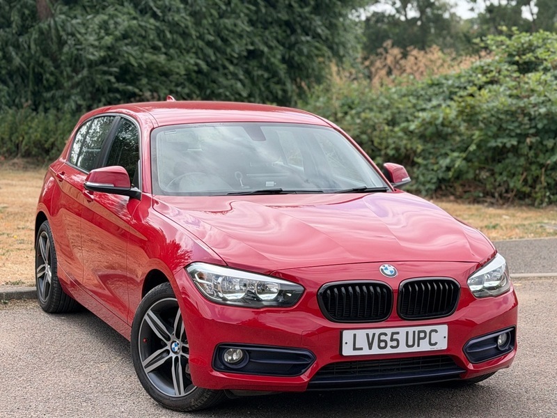 BMW 1 Series 116D Ed Plus Red #11