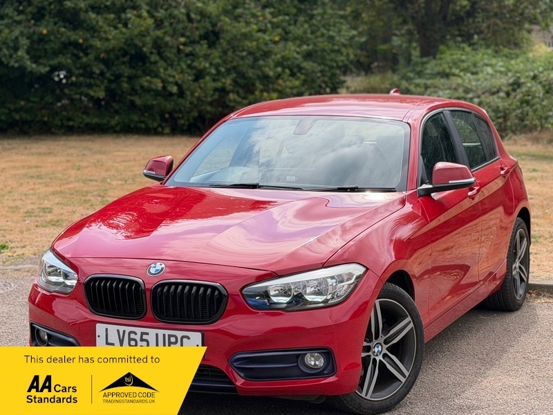 BMW 1 Series 116D Ed Plus Red #7