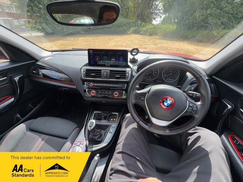 BMW 1 Series 116D Ed Plus Red #40